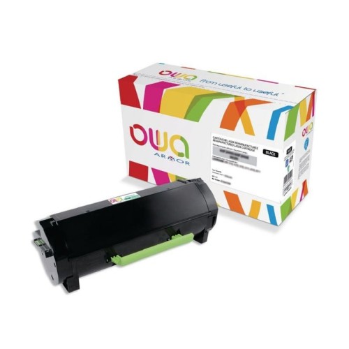Toner armor para lexmark mx310, 410, 510, 511, 610, 611 toner kit noir, black