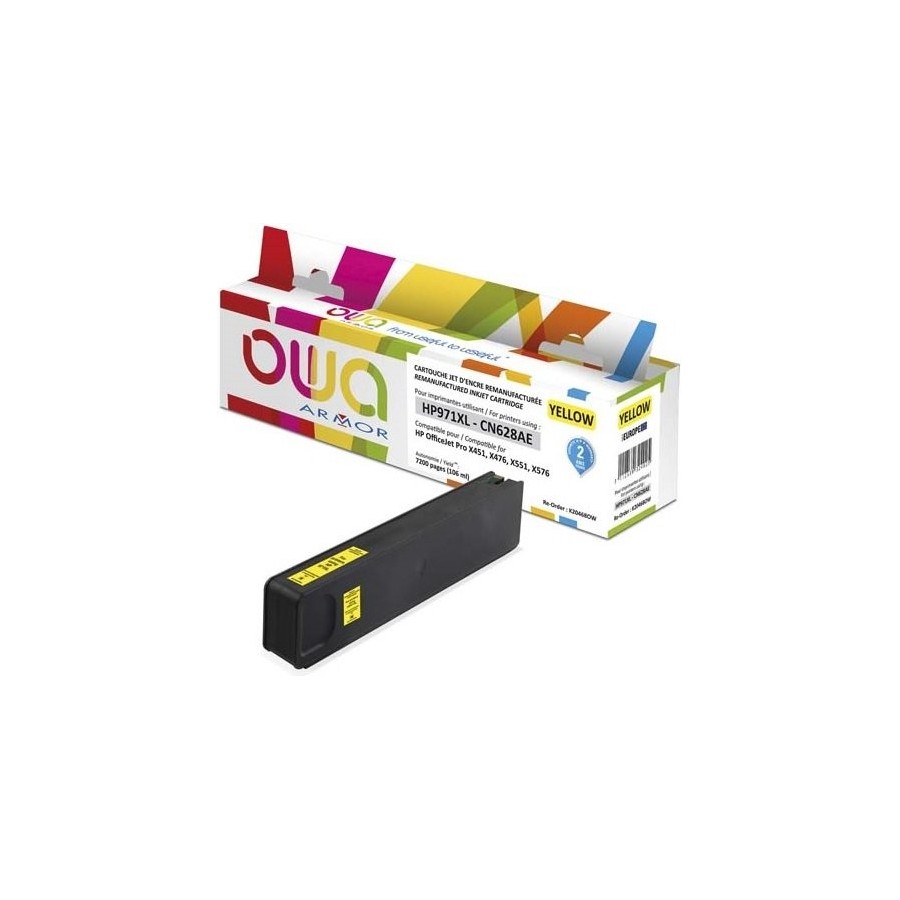 Armor k20468ow cartucho de tinta amarillo