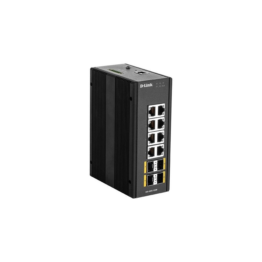 D-link dis-300g-12sw switch industrial 12xgb 4xsfp