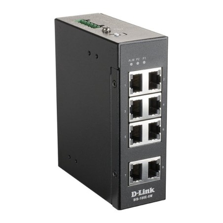 D-link dis-100e-8w switch industrial 8x10/100mbps