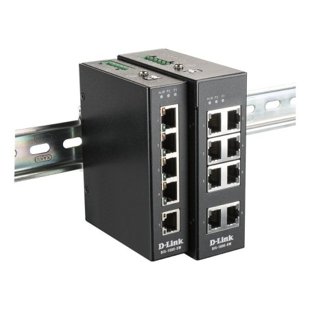 D-link dis-100e-8w switch industrial 8x10/100mbps