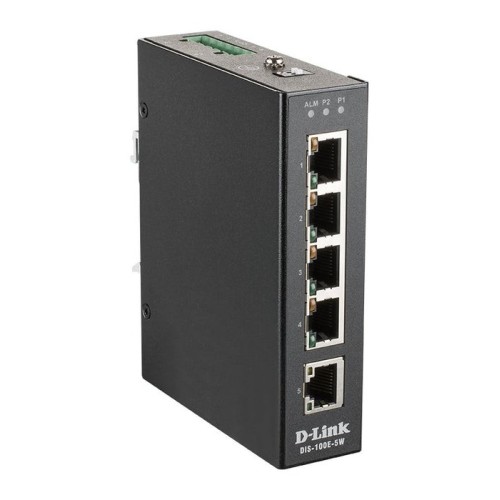 Switch d-link dis-100e-5w 5 puertos rj-45 10 100