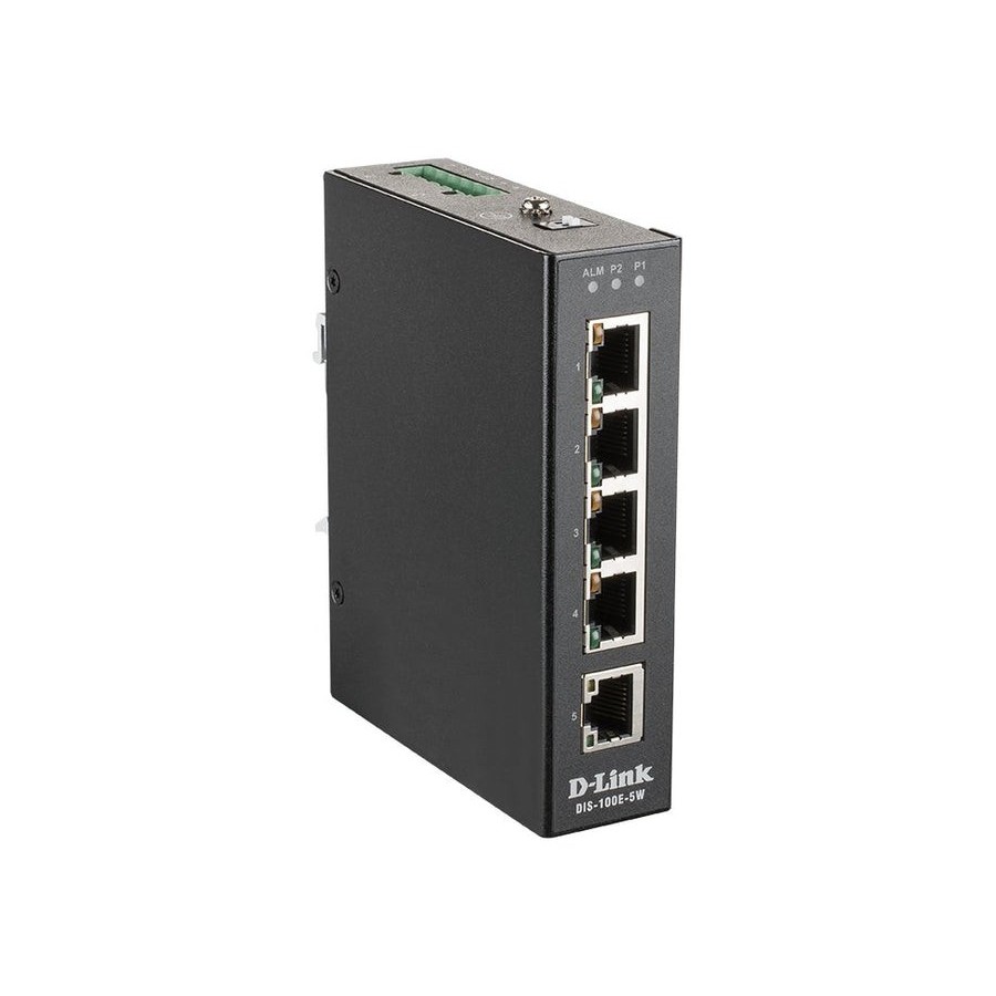 Switch d-link dis-100e-5w 5 puertos rj-45 10 100