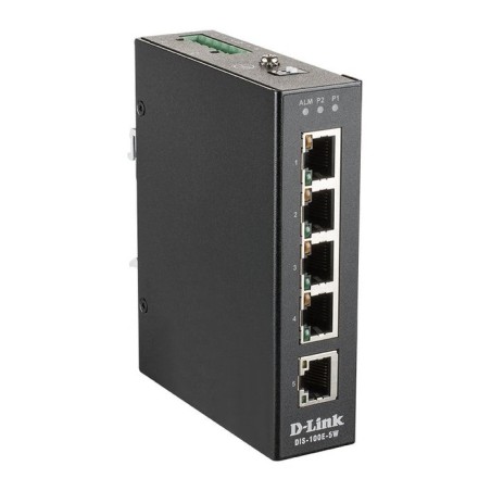 Switch d-link dis-100e-5w 5 puertos rj-45 10 100