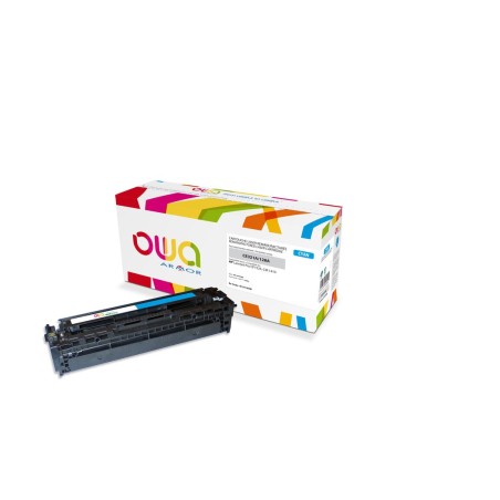 Toner armor para hp laserjet pro cp1525 cyan ce321a