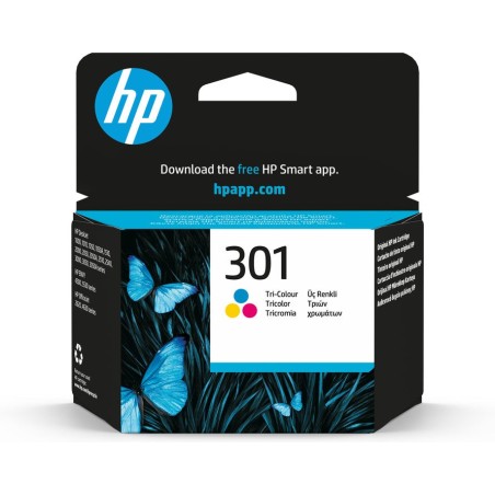 Tinta original hp 301 tricolor ch562ee