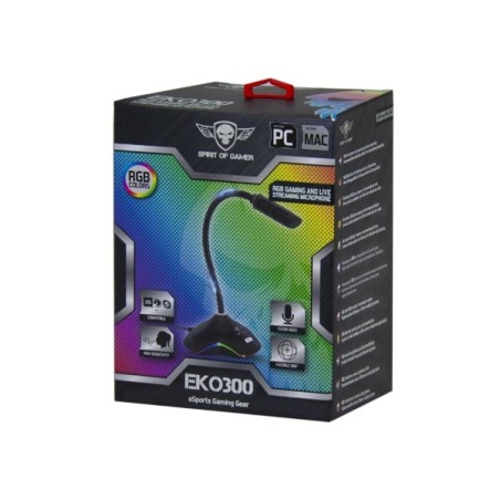 Micrófono spirit of gamer eko300 usb 2.0