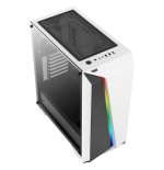 Caja pc aerocool cylon pro blanco atx rgb 13 cristal tem.