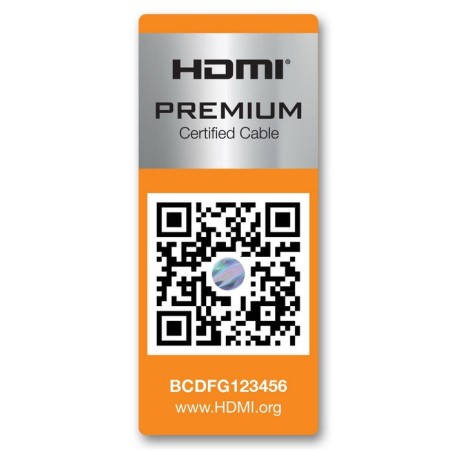 Aisens cable hdmi 2.0 certificado 4k hdr 60hz premium - ultra hd 3d arc - 4k - 0.50m - negro