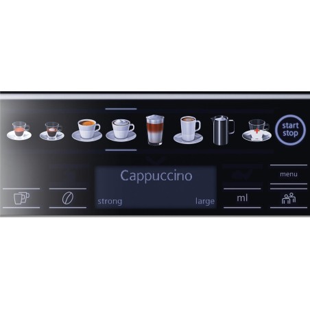 Cafetera espresso automática siemens te651209rw (1500w, color negro)