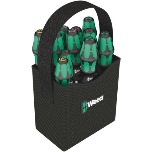 Wera kraftform 2go 300 juego de destornilladores de taller 11 piezas