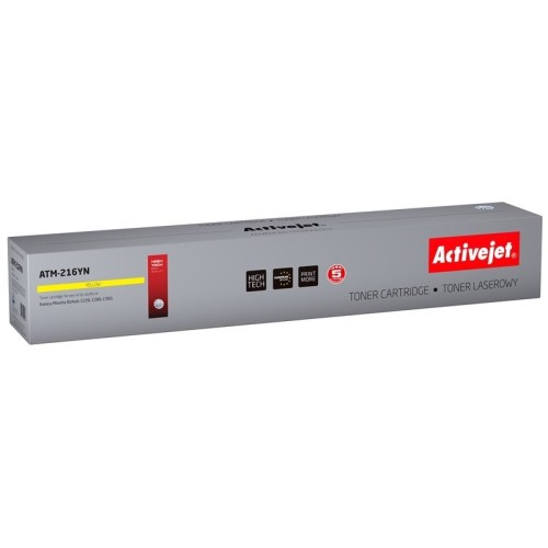 Activejet atm-216yn cartucho de tóner compatible amarillo replacement konica minolta tn216y