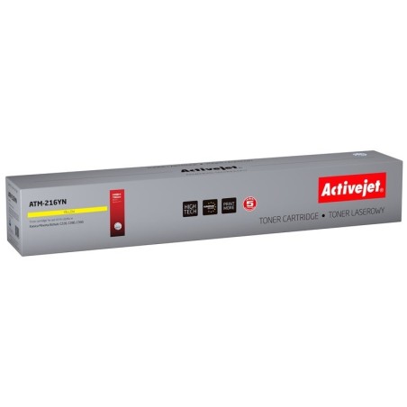 Activejet atm-216yn cartucho de tóner compatible amarillo replacement konica minolta tn216y