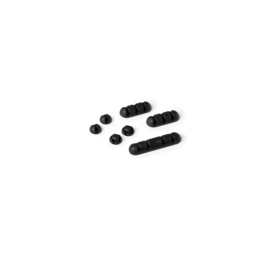 Clip de cable durable cavoline clip mix 7x grafito