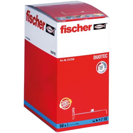 Pack 50 tacos duotec 10 537258 fischer