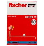 Pack 50 tacos duotec 10 537258 fischer