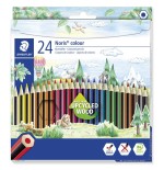 Estuche 24 lapices de colores noris colour surtidos staedtler 185 c24 staedtler 185 c24