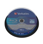 Verbatim  disco blu-ray lectura/escritura (bd) bd-r 50 gb 10 pieza(s) 43746
