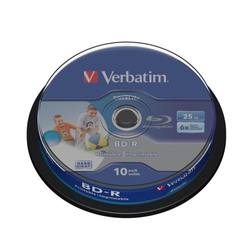 Verbatim datalife 6x bd-r 25 gb 10 pieza(s) 43804