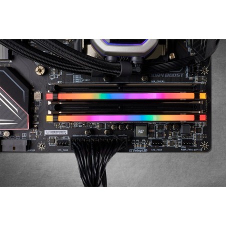 Memoria ram corsair vengeance rgb pro 2 x 16gb ddr4 2666mhz 1.35v cl16 dimm