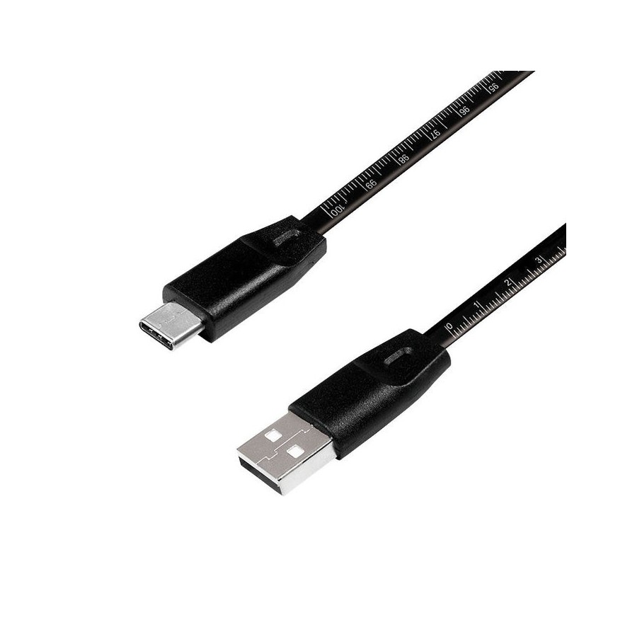 Logilink cu0157 cable usb 1 m 2.0 usb a usb c negro
