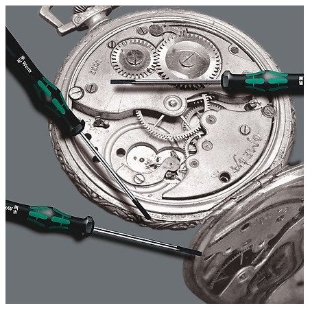 Wera micro 12 electronics 1 juego destornillador estándar
