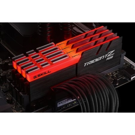 Memoria ram g.skill ddr4 32gb pc3200 c16  tz rgb kit de 4