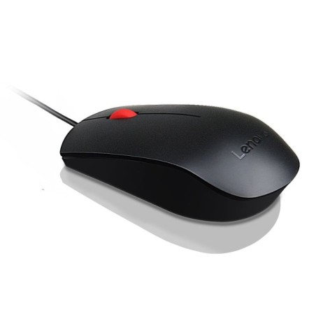 Lenovo essential ratón ambidextro usb tipo a óptico 1600 dpi
