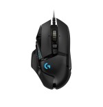 Logitech raton usb optico g502 hero gaming 16000 dpi  negro