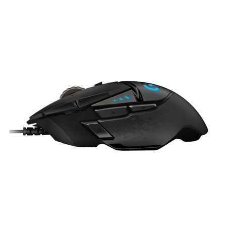 Logitech raton usb optico g502 hero gaming 16000 dpi  negro