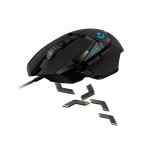 Logitech raton usb optico g502 hero gaming 16000 dpi  negro