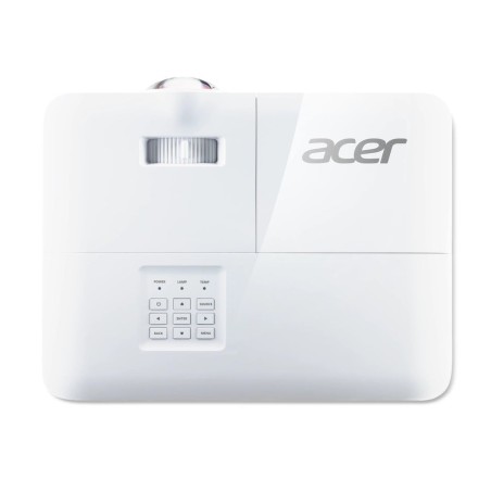 Proyector acer s1286h (mr.jqf11.001) xga, dlp 3d, 3500lm, 20000/1, hmdi, short throw 0.6, 2.7kg