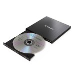 Grabadora externa verbatim br/cd/dvd slimline, alimentación a través del puerto usb 3.2