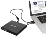 Grabadora externa cd dvd verbartim 98938