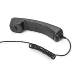 Digitus auricular con micro tipo telefono skype usb 1.80m negro  da-70772