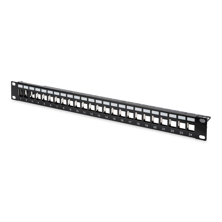 Digitus profesional patch panel conexion modular 24 puertos dn-91411