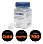 Intellinet conector rj45 utp categoria 6 100 uds 502344