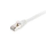 Equip cable de red ftp cat 6 s/ftp (s-stp) blanco 605510