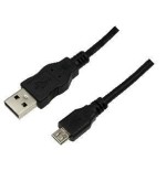 Logilink cable usb 2.0 a micro usb 0.60m negro cu0057