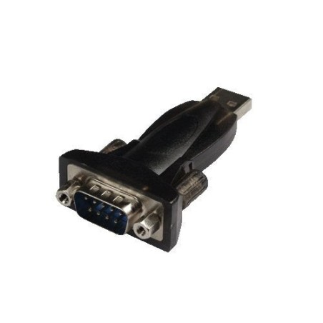 Logilink adaptador usb a serie m/m negro au0002e