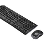 Teclado aleman + raton logitech mk270 inalambrico negro 920-004511