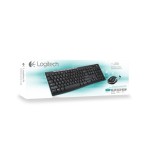 Teclado aleman + raton logitech mk270 inalambrico negro 920-004511