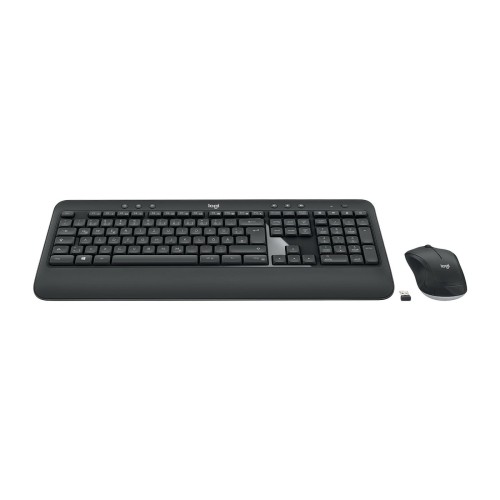 Logitech teclado + raton mk540 inalambrico qwertz (aleman) negro 920-008675