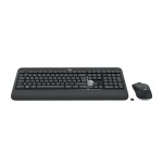 Logitech teclado + raton mk540 inalambrico qwertz (aleman) negro 920-008675