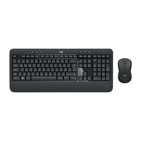 Logitech teclado + raton mk540 inalambrico qwertz (aleman) negro 920-008675