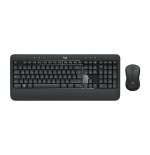 Logitech teclado + raton mk540 inalambrico qwertz (aleman) negro 920-008675