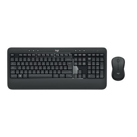 Logitech teclado + raton mk540 inalambrico qwertz (aleman) negro 920-008675