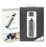 Lector de tarjetas externo pny usb tipo-c  microsd / sd / conexion usb a/h  r-tc-ua-3n1e01-rb