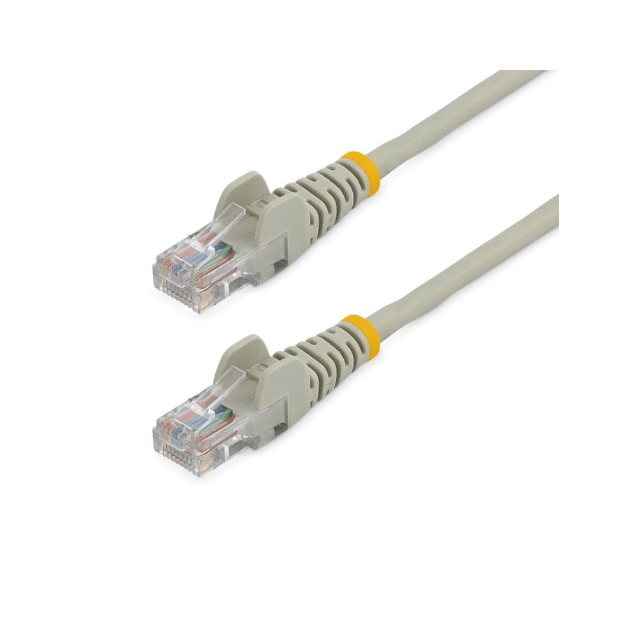 Startech cable de red utp cat5e 3m  gris 45pat3mgr