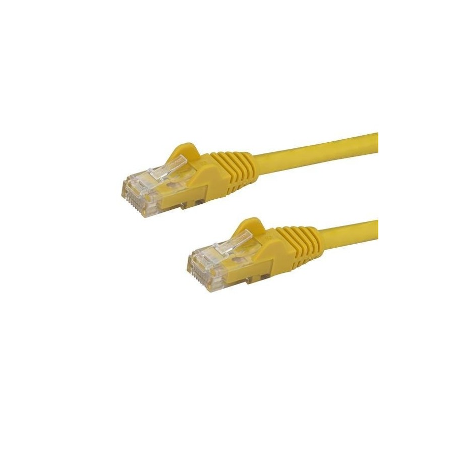 Startech cable de red utp cat6 1m amarillo n6patc1myl